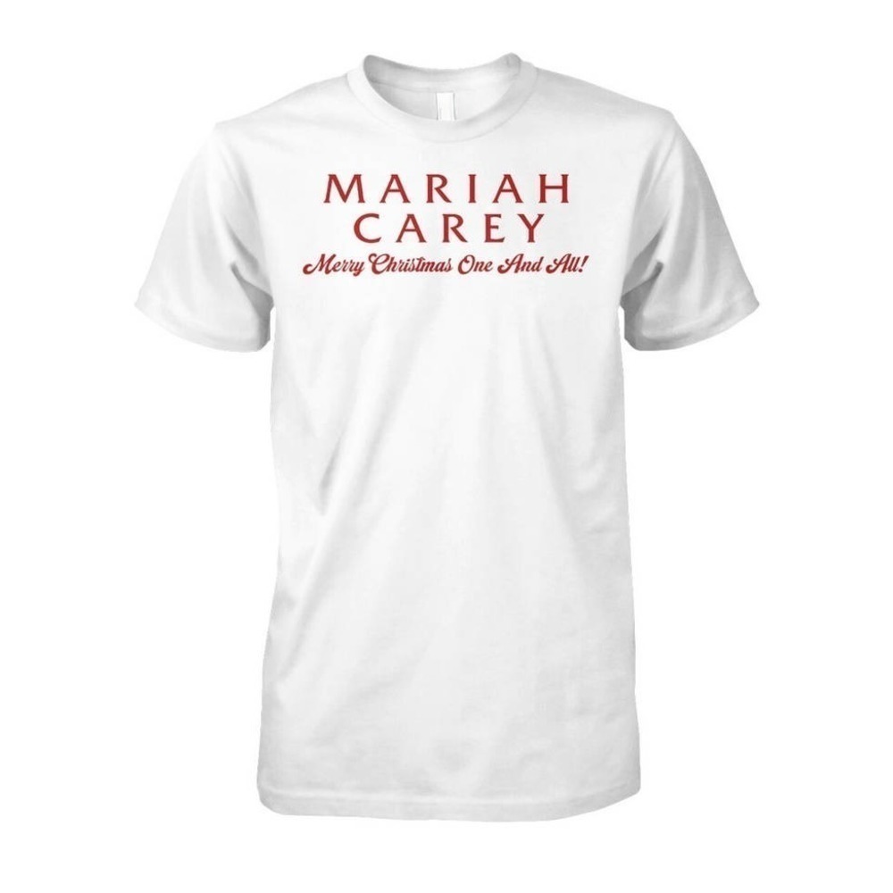 Mariah Carey Merry Christmas One And All Tour Shirt